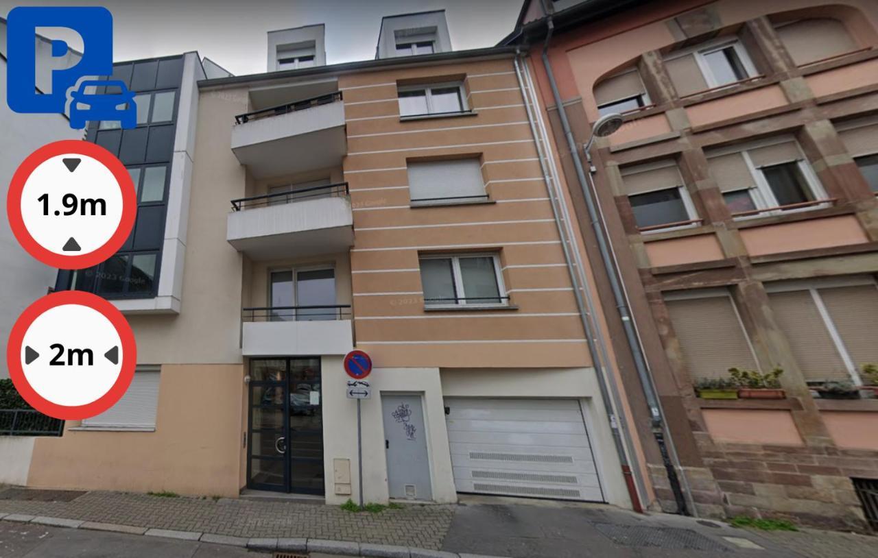 Hallesgare 1 Free Parking Strasbourg Exterior photo